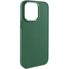 Чехол для iPhone TPU Case Bonbon Metal Style Army Green for iPhone 14 Pro Max: Цвет зеленый
