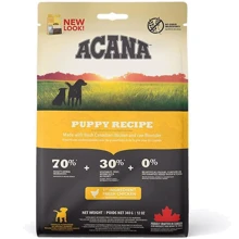 Сухой корм ACANA Puppy Recipe для щенков средних пород с мясом цыпленка 340 г (a50034): Тип Сухой корм