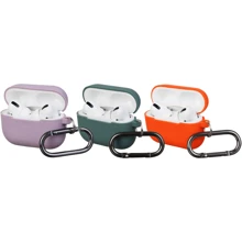 Чехол для наушников ArmorStandart Silicon with hook 3in (Lilac,Orange, PineNeedleGreen) for Apple AirPods Pro: undefined undefined