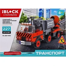 Конструктор IBLOCK Дорожная служба 227 деталей (PL-921-440): undefined undefined