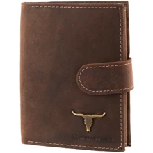 Чоловічий портмоне Buffalo Wild коричневий (DNK-06L-BAW TAN): Стать Мужской