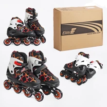Раздвижные ролики Best Roller колеса PU 53210-XL (42-45) черные: Цвет черный