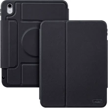 Аксессуар для iPad LAUT PRESTIGE FOLIO MG Y Tri-Fold Stand with Apple Pencil Black (L_IPD22_PRM_BK) for iPad 10.9 (2022 / 2024) / iPad 11 2025: Цвет черный