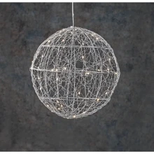Шар декоративный серебристы мерцающий диам 60 см, 320 led Luca: Производитель Luca Lighting