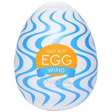 Мастурбатор-яйцо Tenga Egg Wind с зигзагообразным рельефом: Для кого Для мужчин