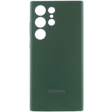 Чехол для телефонов Lakshmi Premium Silicone Case with Logo Full Camera Cyprus Green for Samsung S938 Galaxy S25 Ultra: Совместимость Samsung S938 Galaxy S25 Ultra