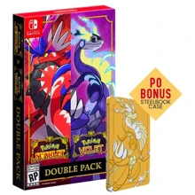 Pokemon Scarlet and Violet Dual Pack Steelbook Edition (Nintendo Switch): Серія приставки Nintendo Switch