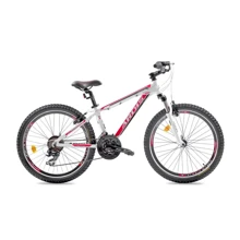 Велосипед Ardis Maxus 24 "рама-13" Al White / Red (01381): Матеріал рами алюміній