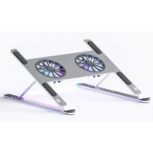 Подставка для ноутбука XOKO NST-101 Aluminium с активным охлаждением (XK-NST-101-SL): Тип подставка для ноутбука