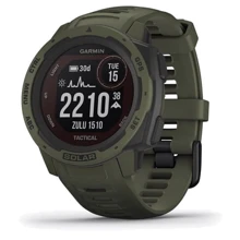 Смарт-часы Garmin Instinct Solar Tactical Edition Moss (010-02293-04): Дисплей 0.9" (128x128)