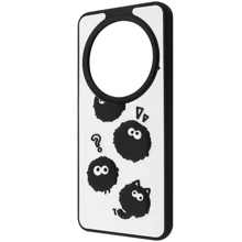 Чохол для телефона WAVE Doodle Case Black Fluffy для Xiaomi Redmi 14C 4G / A4 / Poco C75 4G: Сумісність Xiaomi Redmi 14C 4G / A4 / Poco C75 4G