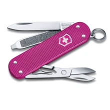 Мультитул Victorinox Classic SD Alox Colors Flamingo Party 58мм/5функций/рифленый розовый (0.6221.251G): Тип мини-мультитул
