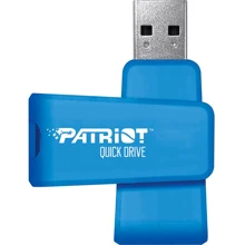 USB-флешка Patriot 64GB Color Quick Drive USB 3.1 Blue (PSF64GQDBL3USB): Стандарт USB USB 3.1