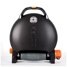 Портативный переносной газовый гриль O-GRILL 600T, черный: Размер 56.7х21.5х57.8 см