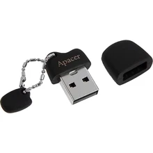 USB-флешка Apacer AH118 32GB USB 2.0 Black (AP32GAH118B-1): Стандарт USB USB 2.0
