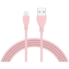 Кабель T-PHOX USB Cable to Lightning Kitty 1m Pink (T-L817 Pink): Тип USB Cable - Lightning