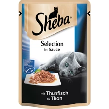 Влажный корм Sheba cig POU для котов с тунцом в соусе 12х85 г (4770608257255): Тип Влажный корм