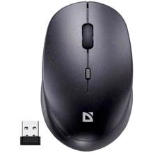 Мишка Defender Auris MB-027 Black (52027): інтерфейс підключення Wireless