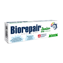 BIOREPAIR Детская зубная паста "Джуниор" от 7 до 14 лет 75 ml: Назначение Очищение, Укрепление эмали, Свежесть дыхания
