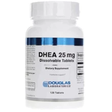 Douglas Laboratories DHEA 25 mg ДГЭА микронизированный 120 таблеток: Форма выпуска Таблетки