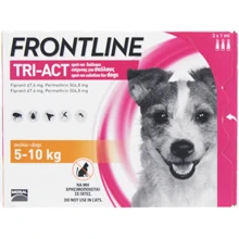 Капли от блох, клещей и комаров Merial Frontline Tri-Act для собак 5-10 кг S упаковка 3 пипетки (159912): Тип Капли
