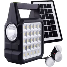Фонарь туристический Cclamp LED GD105 с солнечной панелью black (38803): Тип Фонарь-лампа