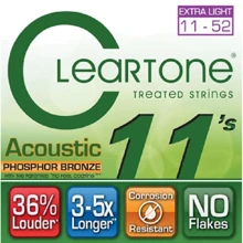 Струна для гитар Комплект струн CLEARTONE 7411 Acoustic Phosphor Bronze Extra Light (11-52): Тип Комплект струн