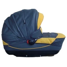 Універсальна коляска (2-в-1) Kajtex Tramonto grey-yellow (еко-шкіра) без дожд-ка: Тип коляски універсальна коляска (2-в-1)