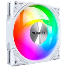 Кулер Montech METAL PRO 12 ARGB PWM WHT: Уровень шума, dB 26