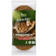 Вафли Bio Zentrale рисовые с молочным шоколадом органические 100 г (4005009101785): Вес нетто 100 г