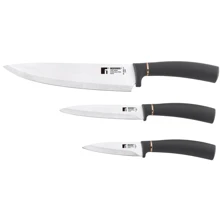 Набор кухонных ножей Bergner Copper 3 пр. (BG-39862-CP)						: Наименование Набор ножей