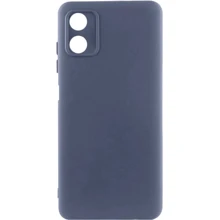 Чехол для телефонов TPU Case Getman Liquid Silk Full Camera Midnight Blue for Motorola G04 / E14: Совместимость Motorola G04 / E14