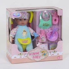 Пупс Warm Baby мягкотелый с аксессуарами (WZJ 027 F): Производитель Warm Baby