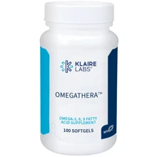 Klaire Labs Omegathera Омега 3-6-9 100 гелевых капсул: Тип Омега 3-6-9