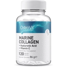 OstroVit Marine Collagen + Hyaluronic Acid + Vitamin C Marine Collagen + Hyaluronic Acid + Vitamin C 120 капсул: Пол Унисекс