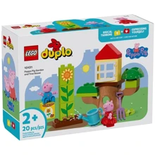 Конструктор LEGO DUPLO Peppa Pig Сад и домик на дереве Пеппы (10431): Серия DUPLO