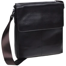 Чоловіча сумка планшет Borsa Leather коричнева (K18168-brown): Стать Чоловік