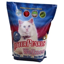 Наполнитель туалетов для кошек Litter Pearls Wellness кварцевый 1.59 кг (3.4 л) (633843107041): Вид Кварцевый