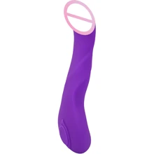 Вібратор Topco Sales для точки G UltraZone Camelia 9X Silicone G-Spot Vibrator, 11х3 см: Для кого Для жінок