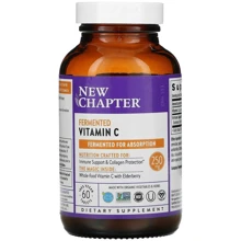 New Chapter Fermented Vitamin C Ферментированный витамин С 60 таблеток: Тип Витамин C