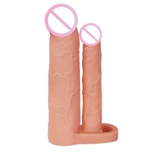 Насадка LoveToy Pleasure X-Tender Double Penis Sleeve Flesh Add 2": Для кого Для мужчин