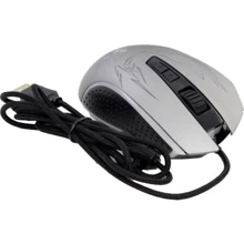 Мишка Frime Drax Silver, USB (FMC1851): інтерфейс підключення дротова USB