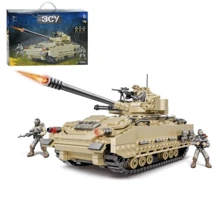 Конструктор Limo Toy Военная техника Танк 1114 дет. (KB 1115): Производитель Limo Toy