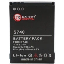 Аккумулятор Аккумулятор ExtraDigital for HTC Rose (900 mAh) - DV00DV6100: Производитель ExtraDigital