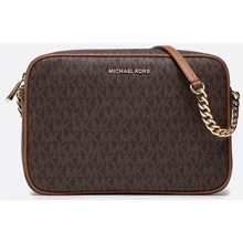 Женская сумка кросс боди Michael Kors JET SET LG EW CROSSBODY темно-коричневая (32F1GJ6C7B200): Пол Женский