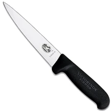 Кухонный нож Victorinox Fibrox Sticking 16см с черн. ручкой (5.5603.16): Лезвие нержавеющая сталь