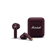Наушники Marshall Minor III Burgundy (1006619): Тип конструкции вакуумные