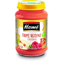 Пюре Hame яблоко и малина 190 (8595139703783): Вид Фруктовое