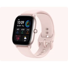 Смарт-часы Amazfit GTS 4 mini Flamingo Pink: Дисплей 1.65" AMOLED (336x384) / 309 ppi