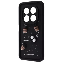 Чехол для телефонов Mobile Case Pretty Things Black/Coffee for Xiaomi Redmi Note 14 Pro+: Совместимость Xiaomi Redmi Note 14 Pro+